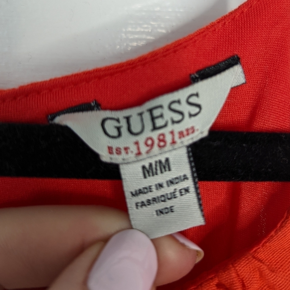 Guess Halter Dress Burnt Orange Women's Medium - Picture 5 of 7